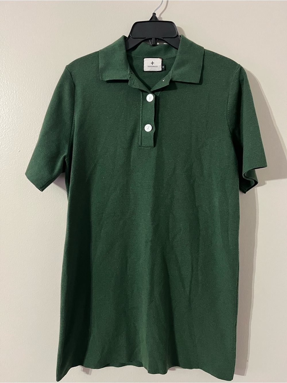 Tuckernuck Forest Green Polo Mini Dress - Picture 4 of 8